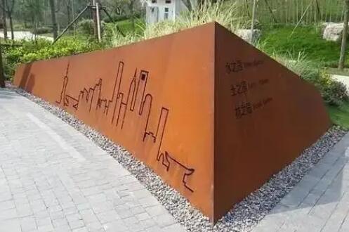 丰台耐候钢挡土墙